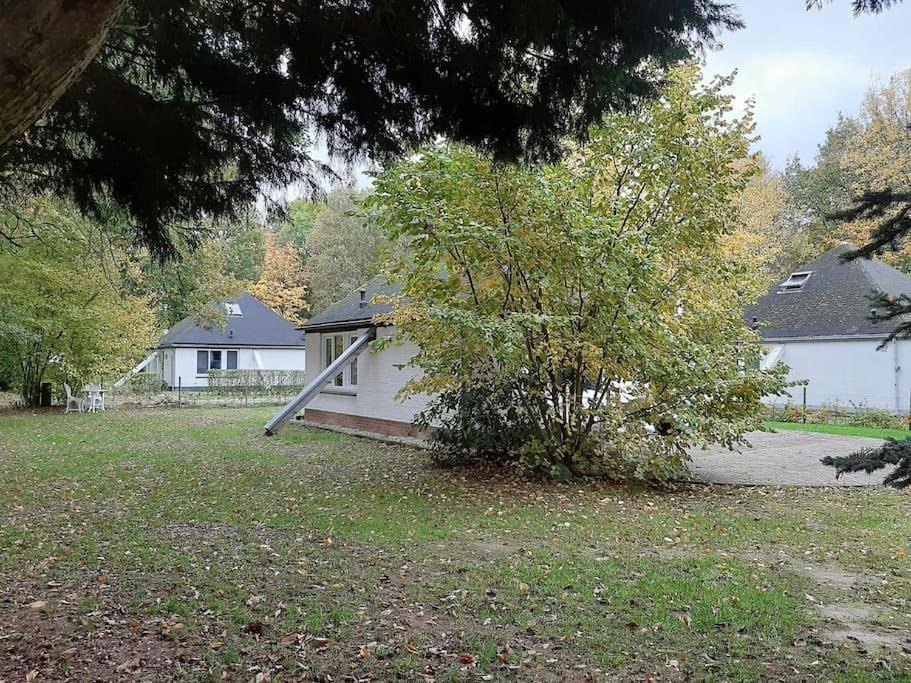 Vrijstaande Recreatievilla Met Ruime Omheinde Tuin Posterholt Exteriér fotografie